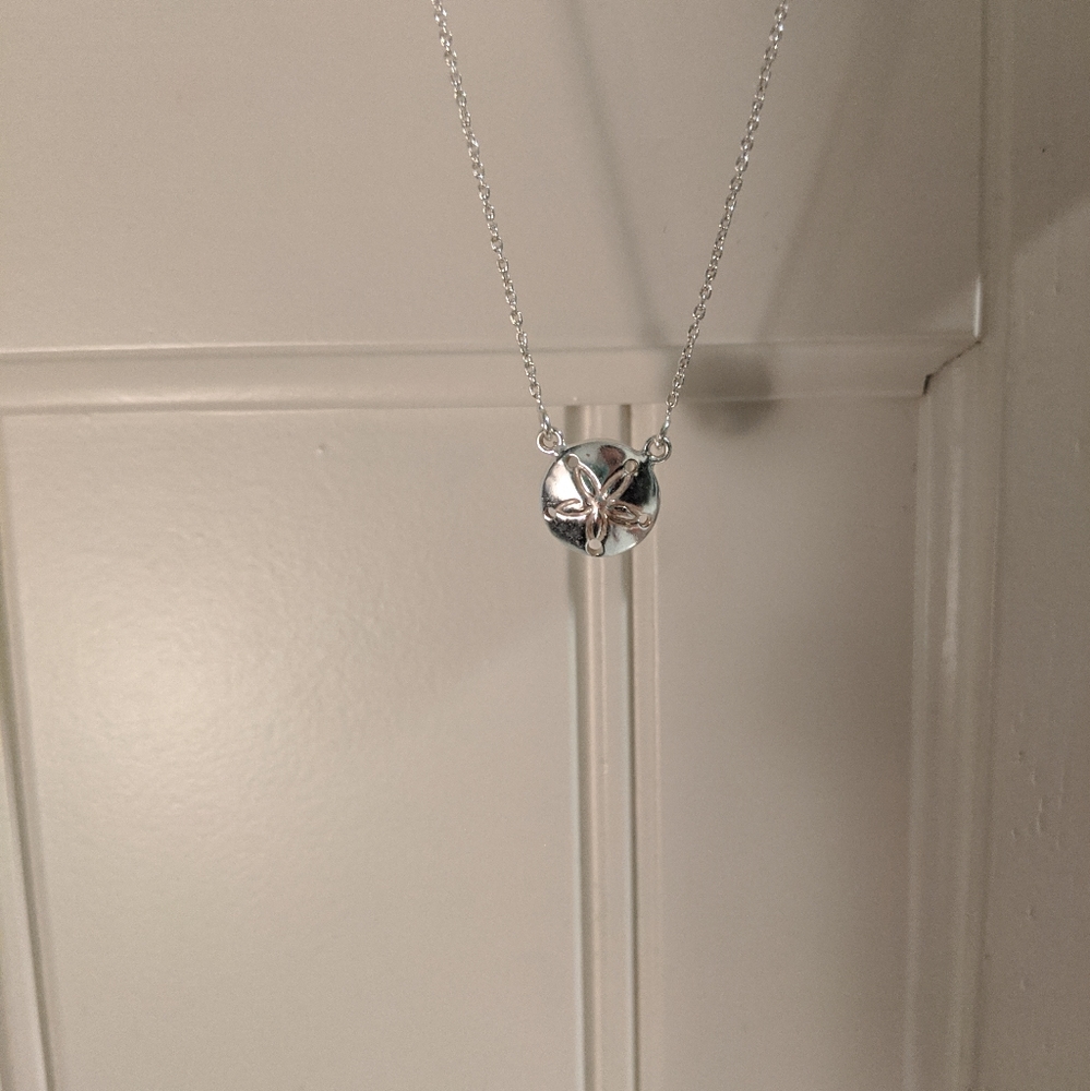 Sterling Silver Sand Dollar Necklace